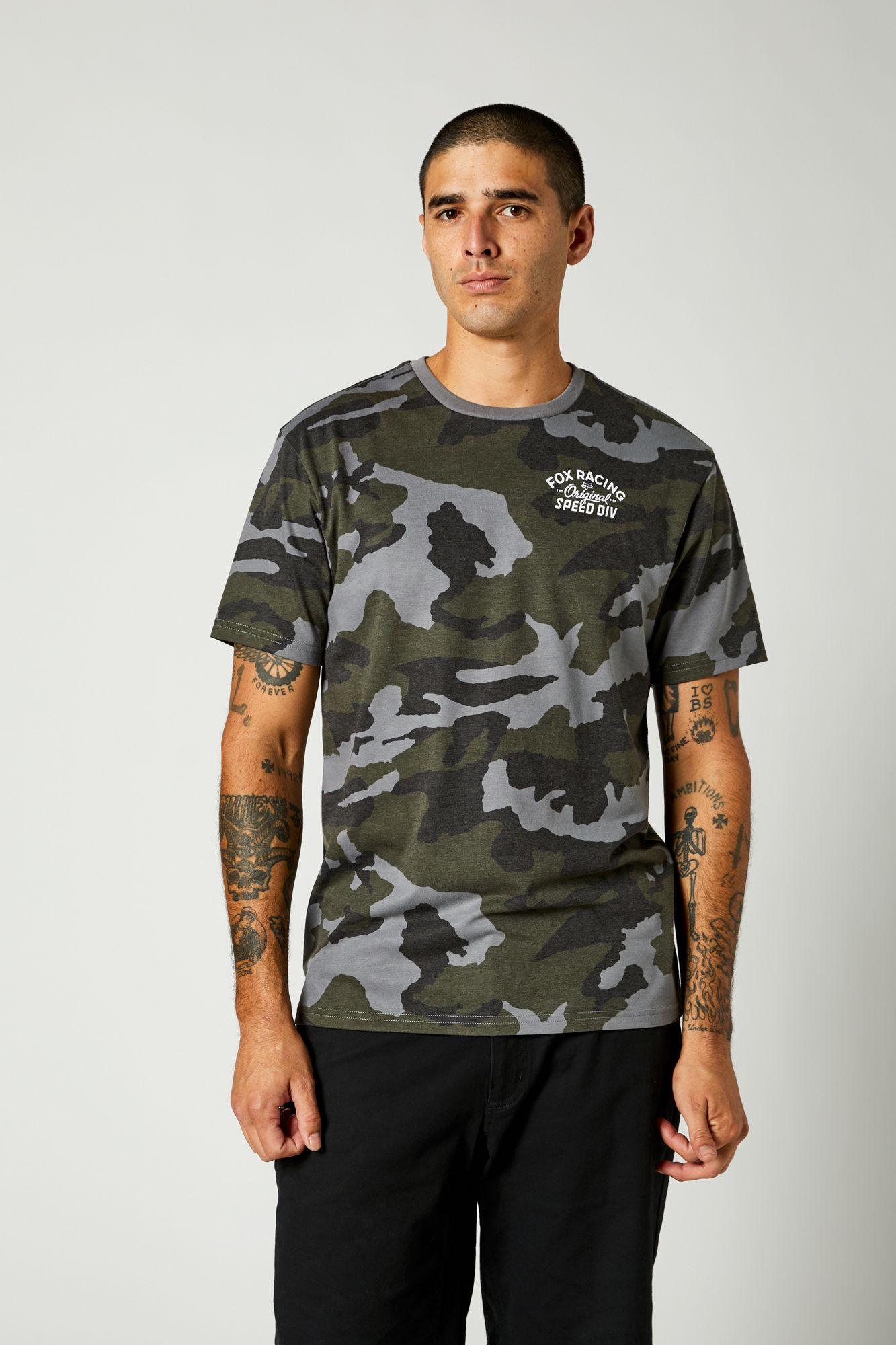 Polera Lifestyle Og Camo Tech Camo Fox Racing - Rideshop