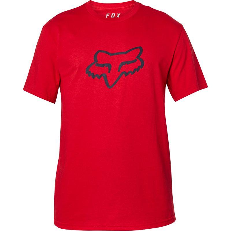 Polera Lifestyle Legacy Fox Racing Head Rojo Fox Racing - Rideshop