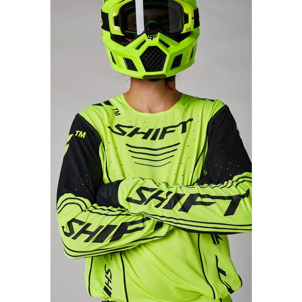 Polera Moto Blue Label Cuda Reflectante Shift - Rideshop