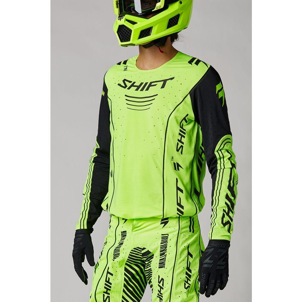 Polera Moto Blue Label Cuda Reflectante Shift - Rideshop