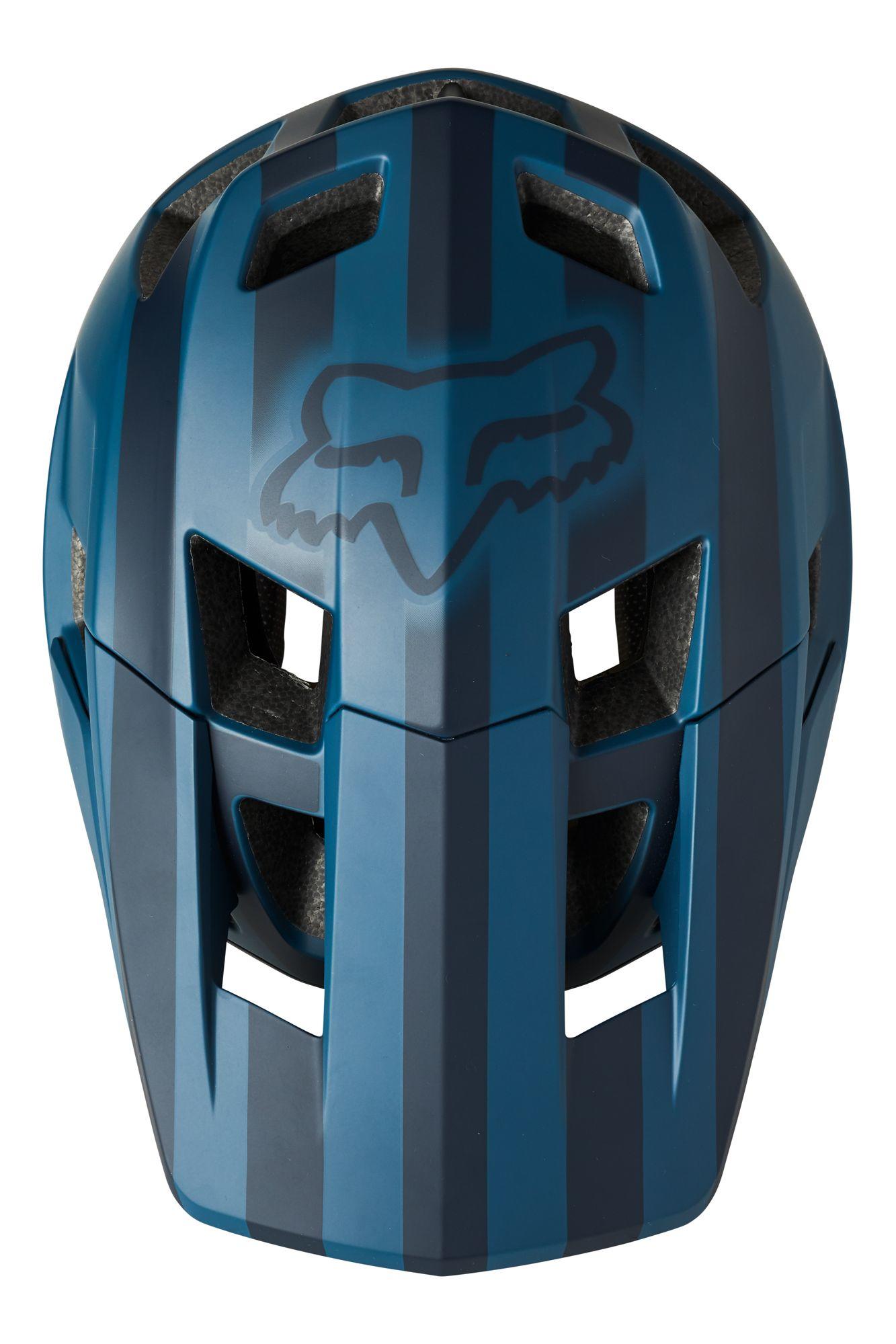 Casco Bicicleta Dropframe Pro Azul Fox Racing - Rideshop