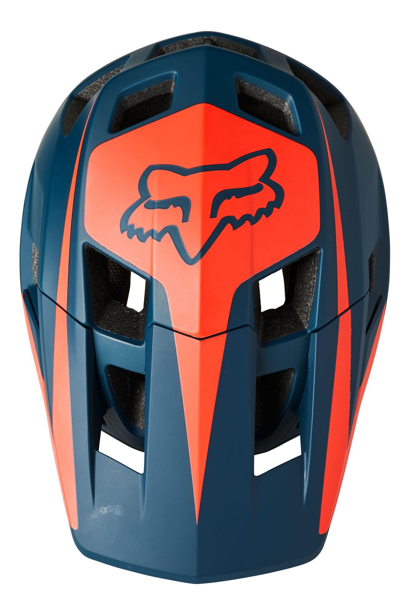 Casco Bicicleta Dropframe Pro Azul Fox Racing - Rideshop