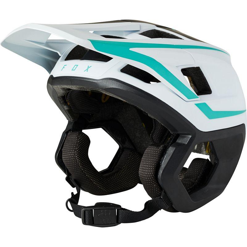 Casco Bicicleta Dropframe Pro Blanco Fox Racing - Rideshop