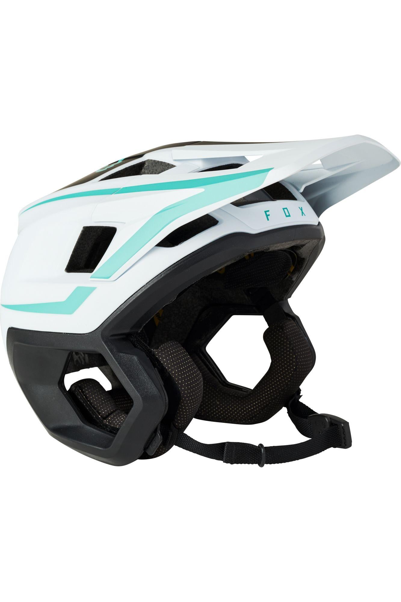 Casco Bicicleta Dropframe Pro Blanco Fox Racing - Rideshop