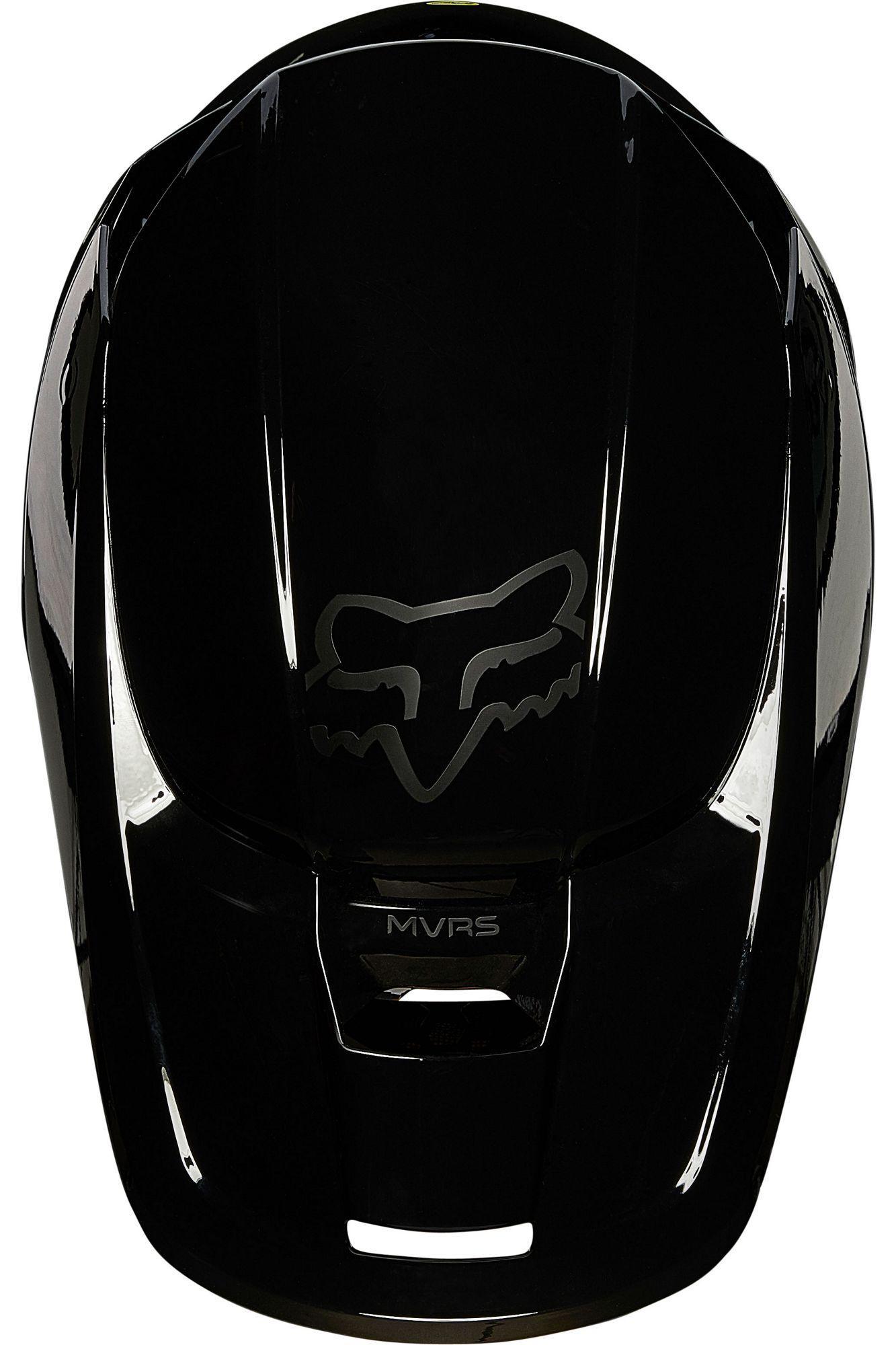 Casco Moto V1 Plaic Negro Fox Racing - Rideshop