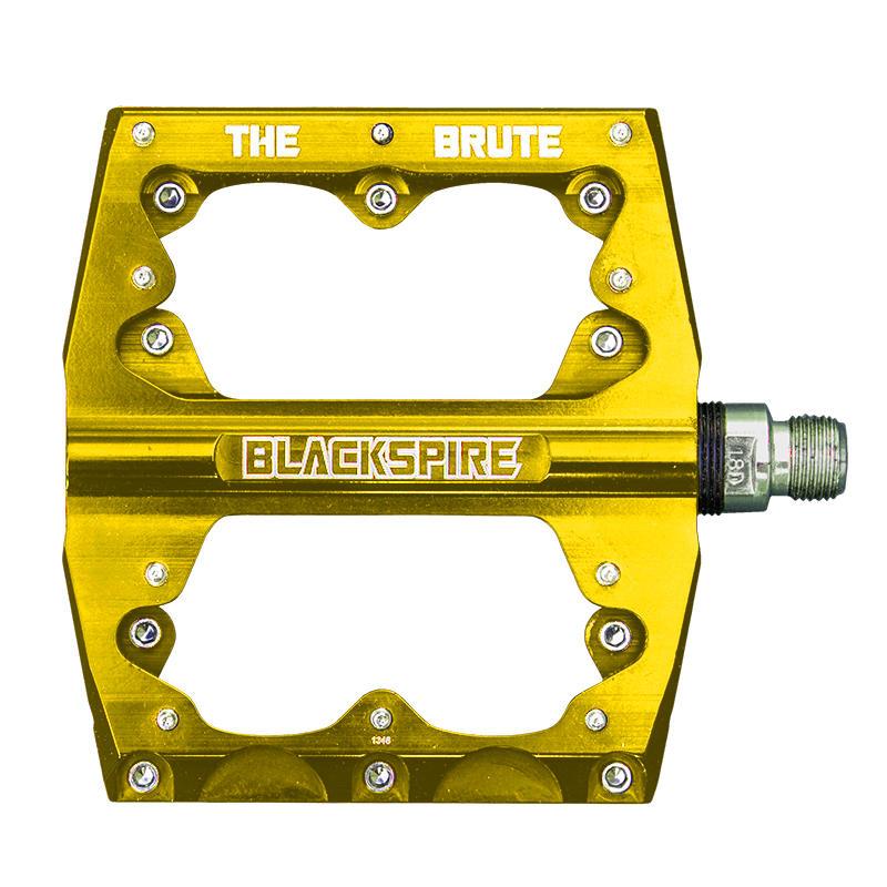 Pedales Plataforma Bicicleta Brute Dorado Blackspire - Rideshop