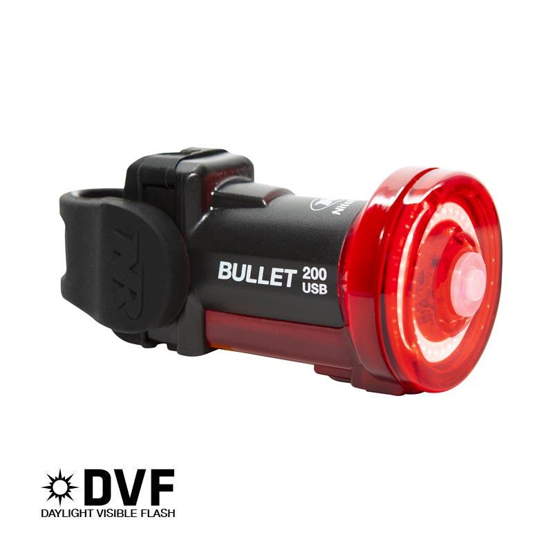 Luz Bicicleta Trasera Bullet 200 Lumenes Nite Rider - Rideshop