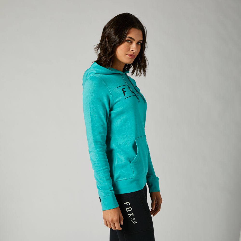 FOX Poleron Lifestyle Pinnacle Po Verde Azulado - Rideshop