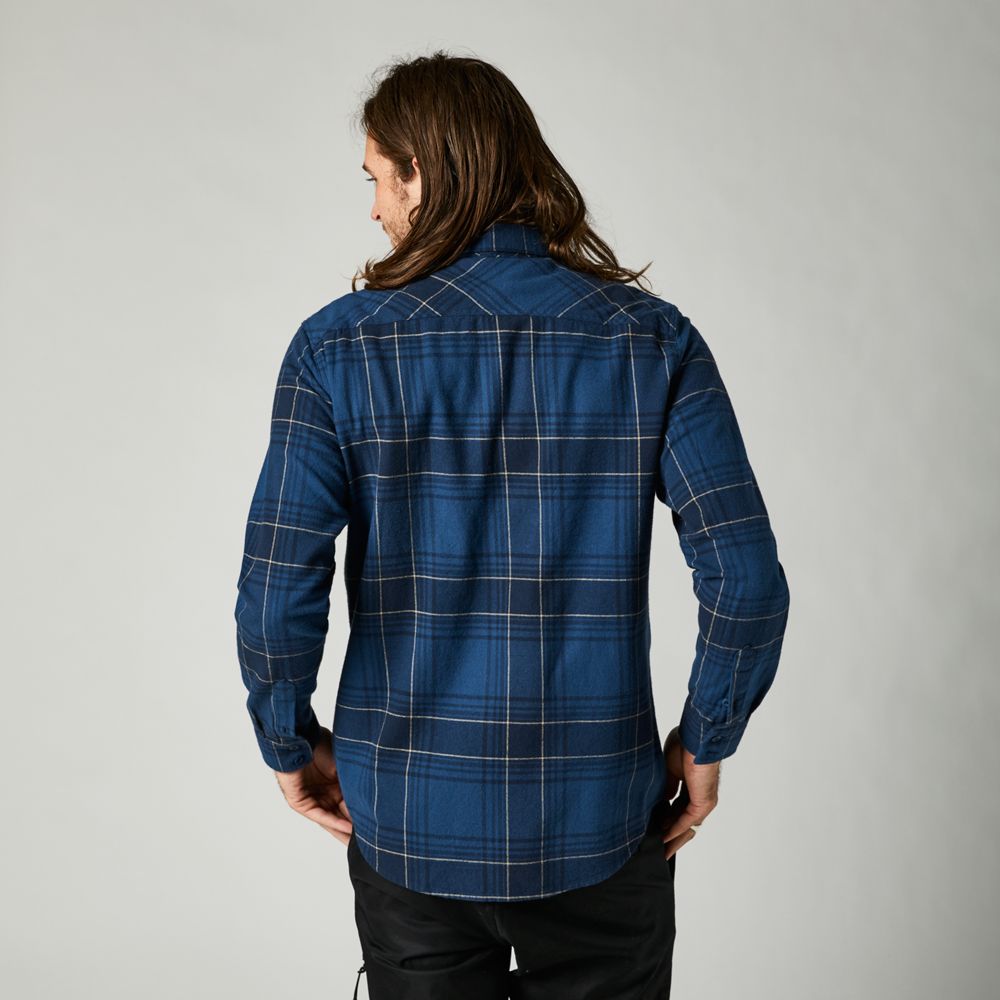 FOX Camisa Lifestyle Traildust 20 Azul - Rideshop