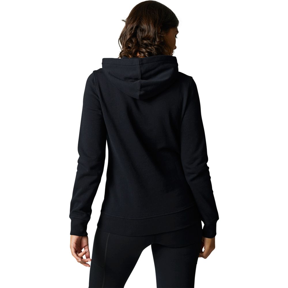 FOX Poleron Lifestyle Boundary Pullover Negro/Rosado - Rideshop