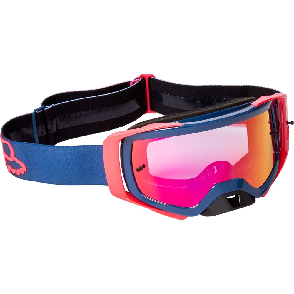 FOX Antiparra Moto Airspace Dier Espejada Azul - Rideshop