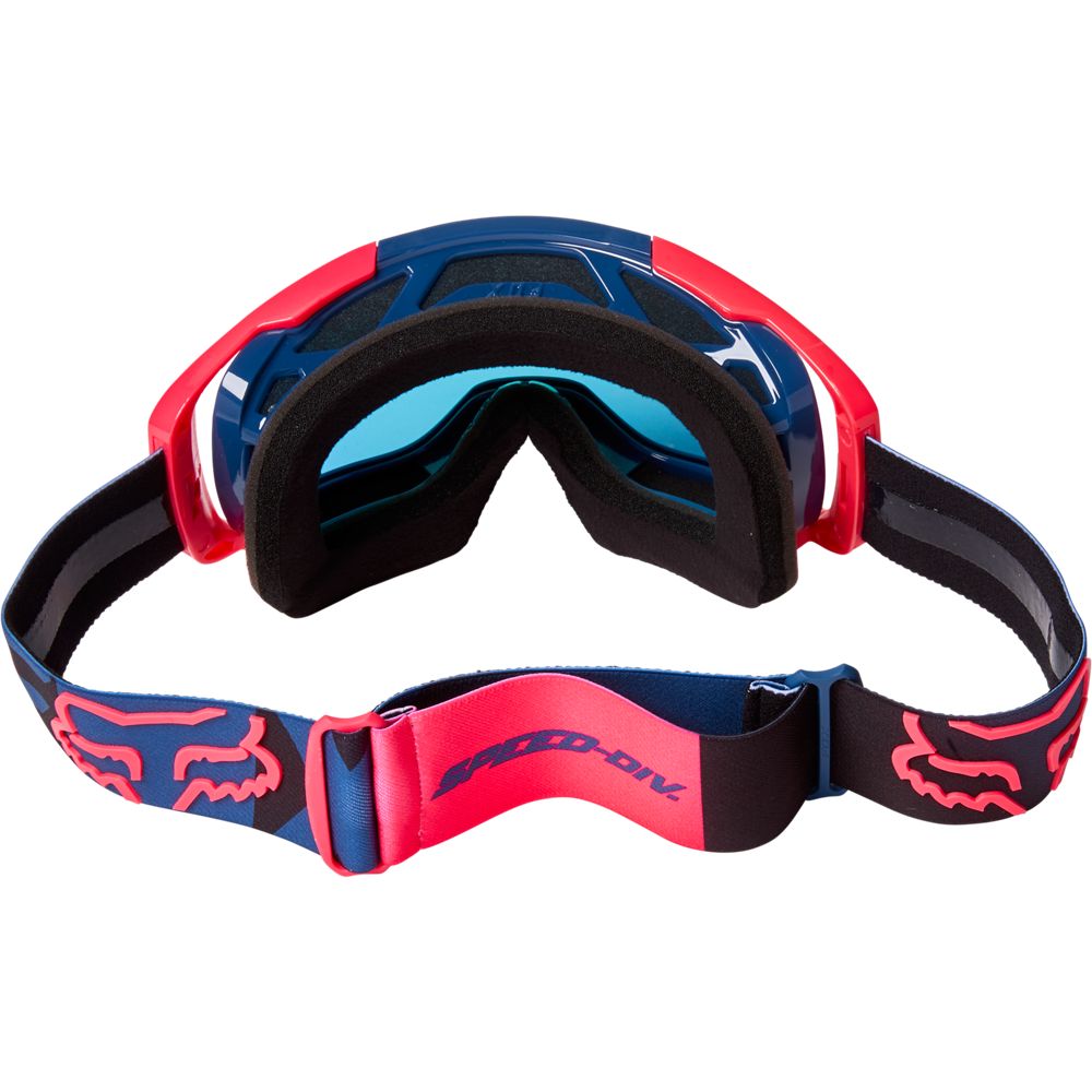 FOX Antiparra Moto Airspace Dier Espejada Azul - Rideshop