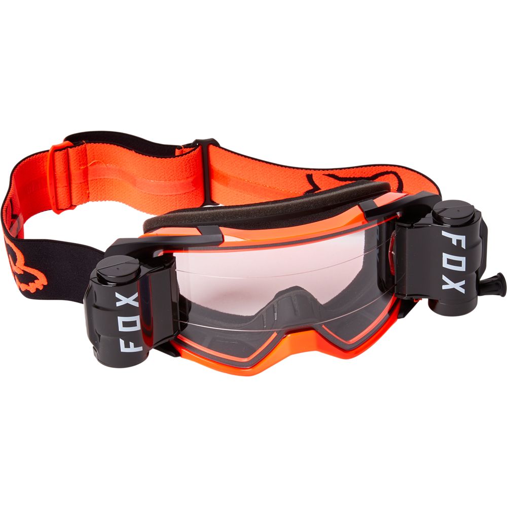 FOX Antiparras Moto Roll Off Vue Stray Amarillo - Rideshop