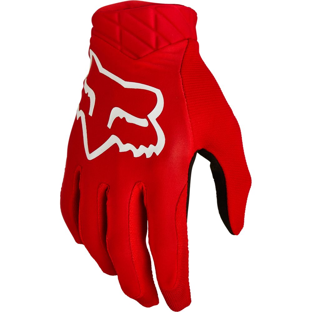 FOX Guantes Moto Airline Rojo - Rideshop