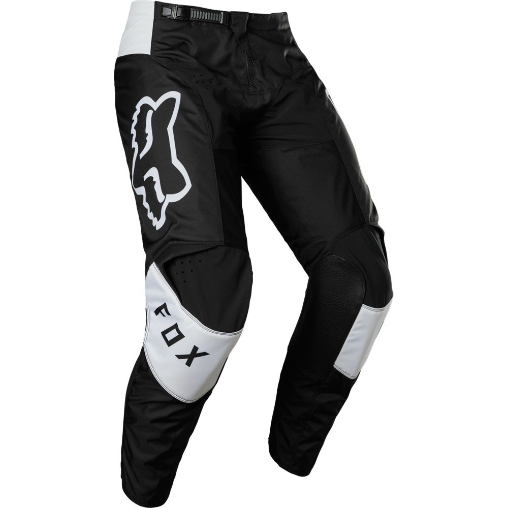 FOX Pantalon Moto 180 Lux Negro/Blanco - Rideshop
