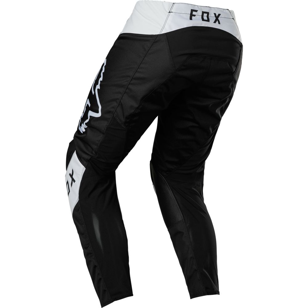FOX Pantalon Moto 180 Lux Negro/Blanco - Rideshop