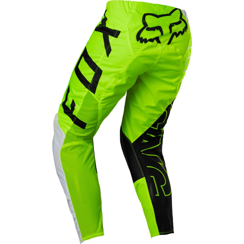 FOX Pantalon Moto 180 Skew Amarillo - Rideshop