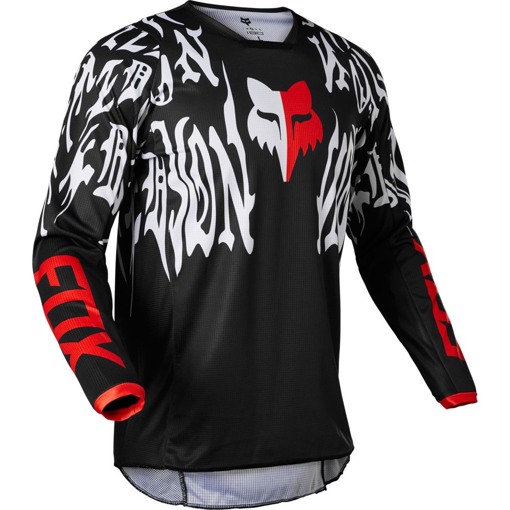 FOX Polera Moto 180 Peril Negro - Rideshop
