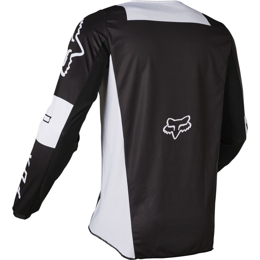 FOX Polera Moto 180 Lux Negro/Blanco - Rideshop