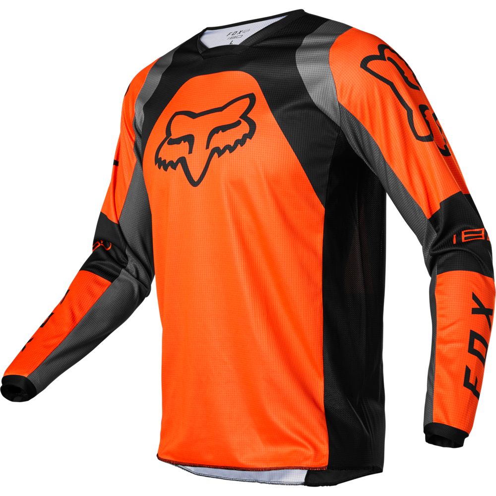 FOX Polera Moto 180 Lux Naranjo - Rideshop