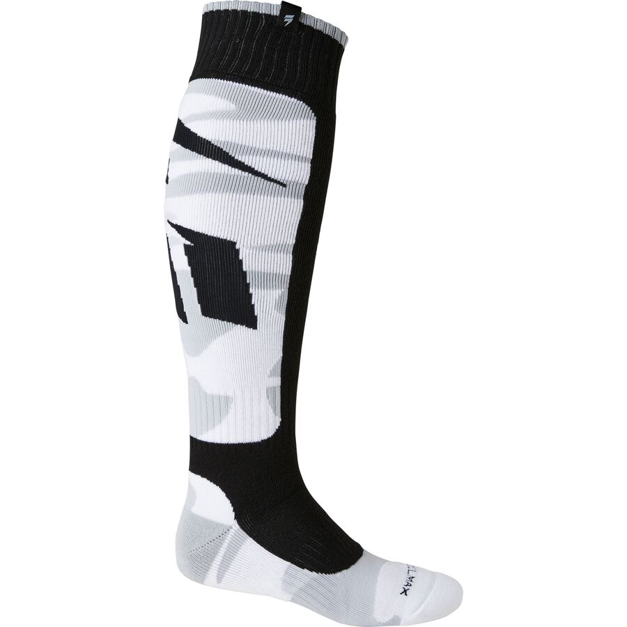 Shift Calcetines Moto 3lack Label Negro/Blanco - Rideshop