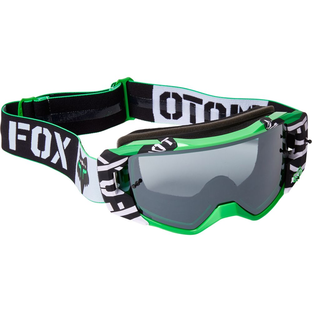 FOX Antiparras Moto Vue Nobyl Blanco/Verde - Rideshop