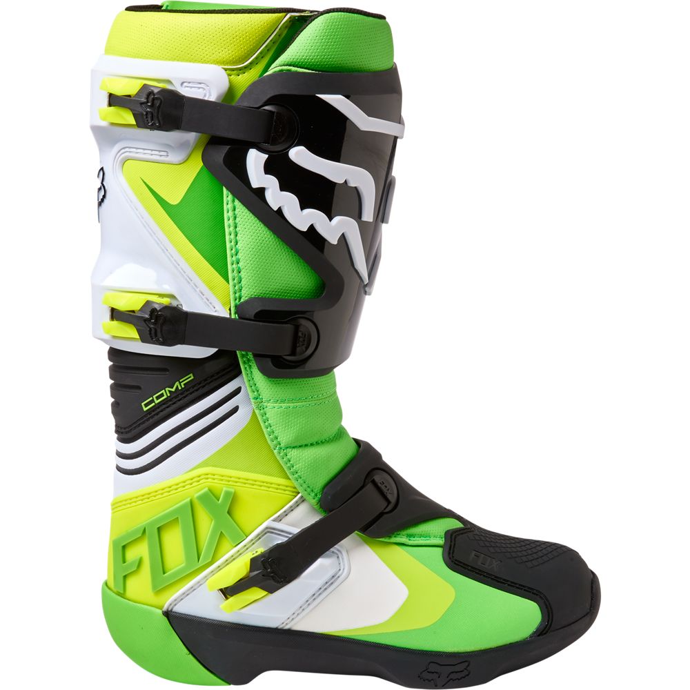 FOX Botas Moto Comp Verde - Rideshop