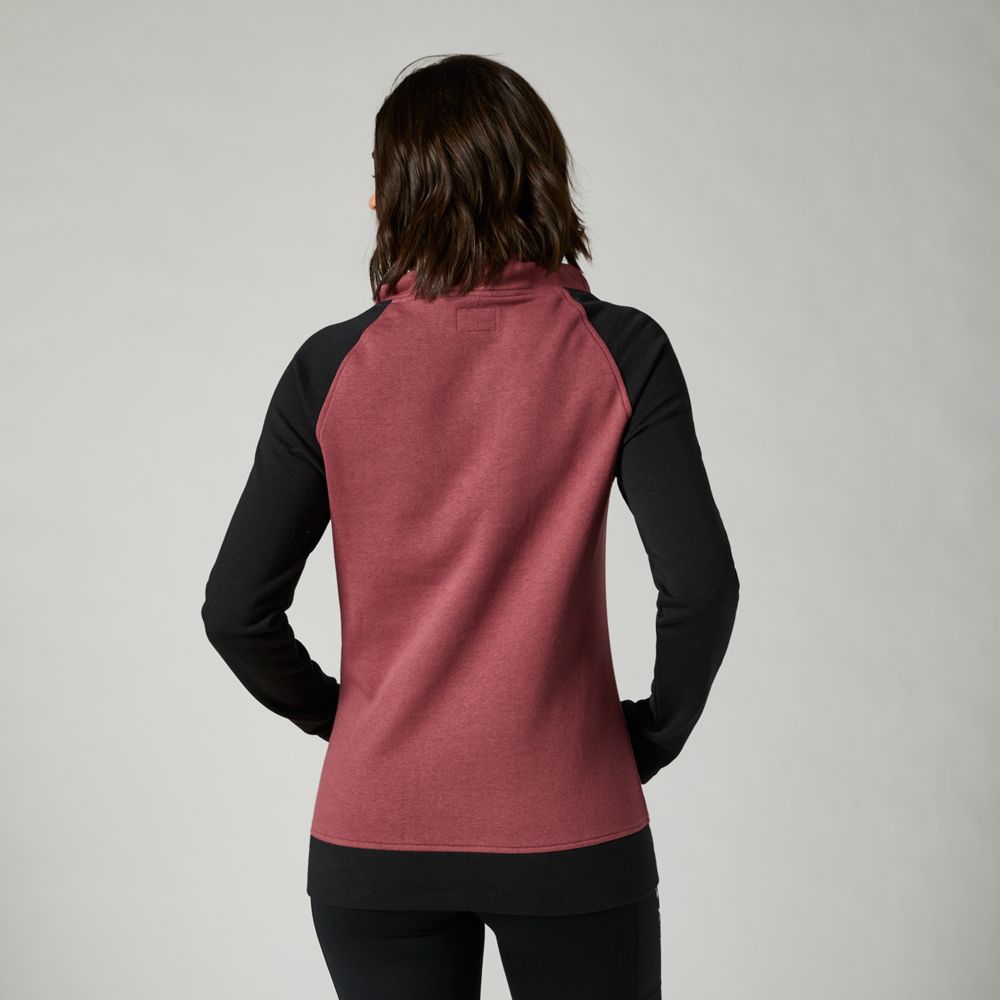 FOX Poleron Lifestyle Mujer Clean Up Morado - Rideshop
