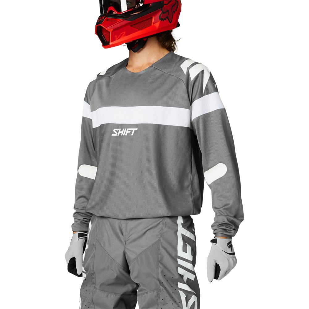 Shift Polera Moto White Label Void Gris - Rideshop