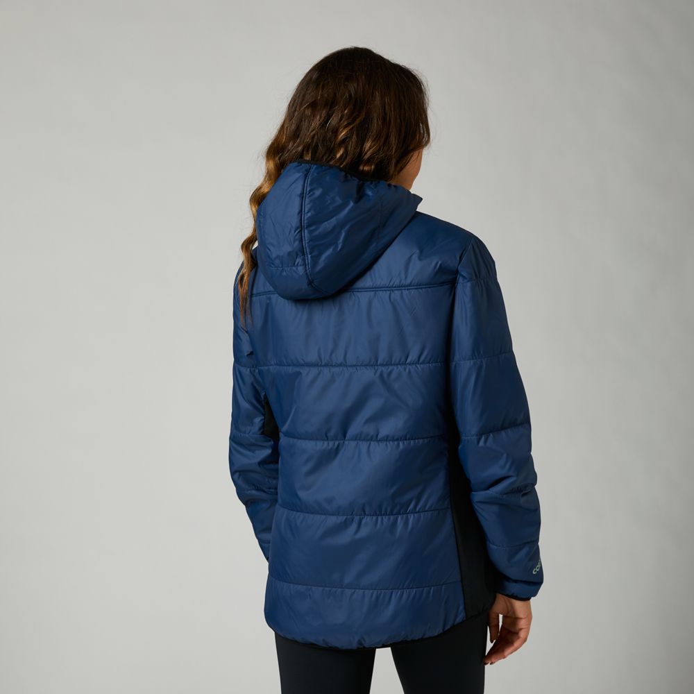 FOX Chaqueta Lifestyle Mujer Ridgeway Azul - Rideshop