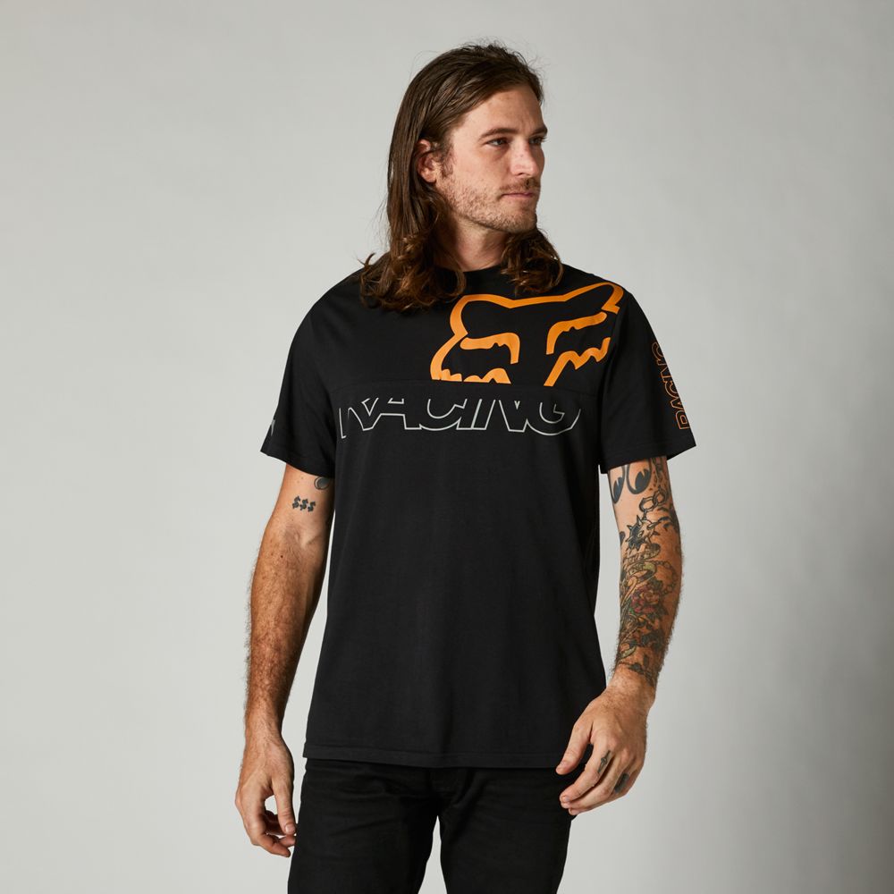 Polera Lifestyle Skew Negro Fox Racing - Rideshop