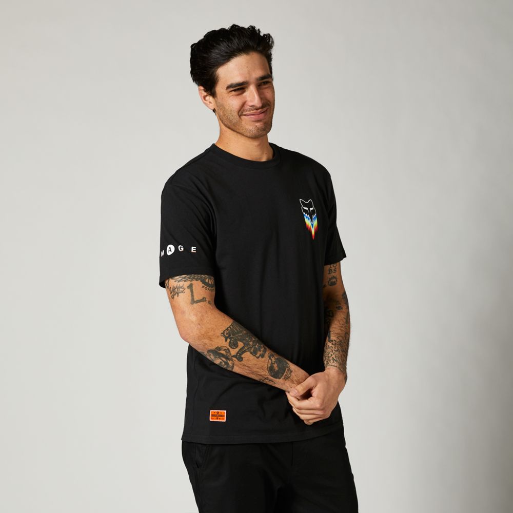 FOX Polera Lifestyle Premium Relm Negro - Rideshop