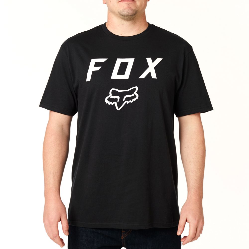 FOX Polera Lifestyle Moth 3/4 Tee Negro - Rideshop