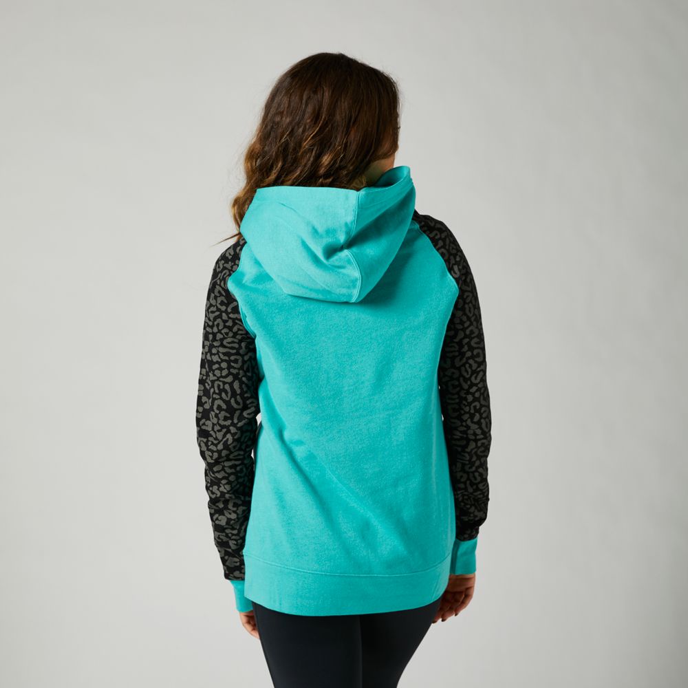 FOX Poleron Lifestyle Mujer Society Celeste - Rideshop