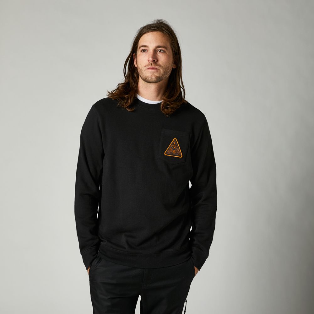 FOX Poleron Lifestyle Shinbone Negro - Rideshop