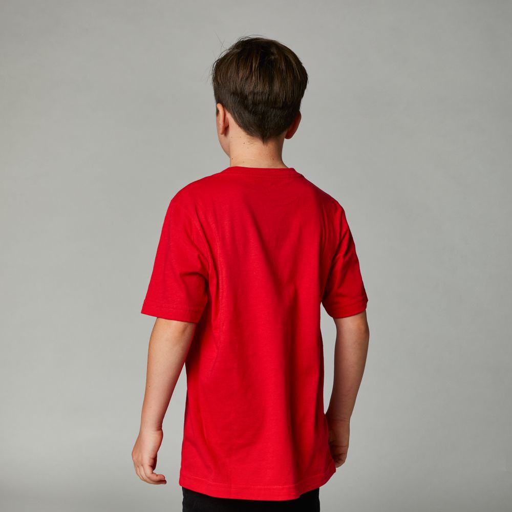 FOX Polera Lifestyle Niño Mirer Rojo - Rideshop