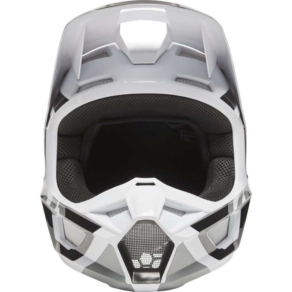 FOX Casco Moto V1 Lux Blanco - Rideshop