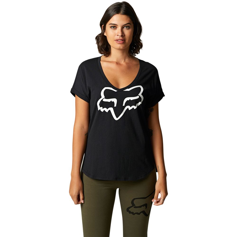 FOX Polera Lifestyle Mujer Boundary Negro - Rideshop