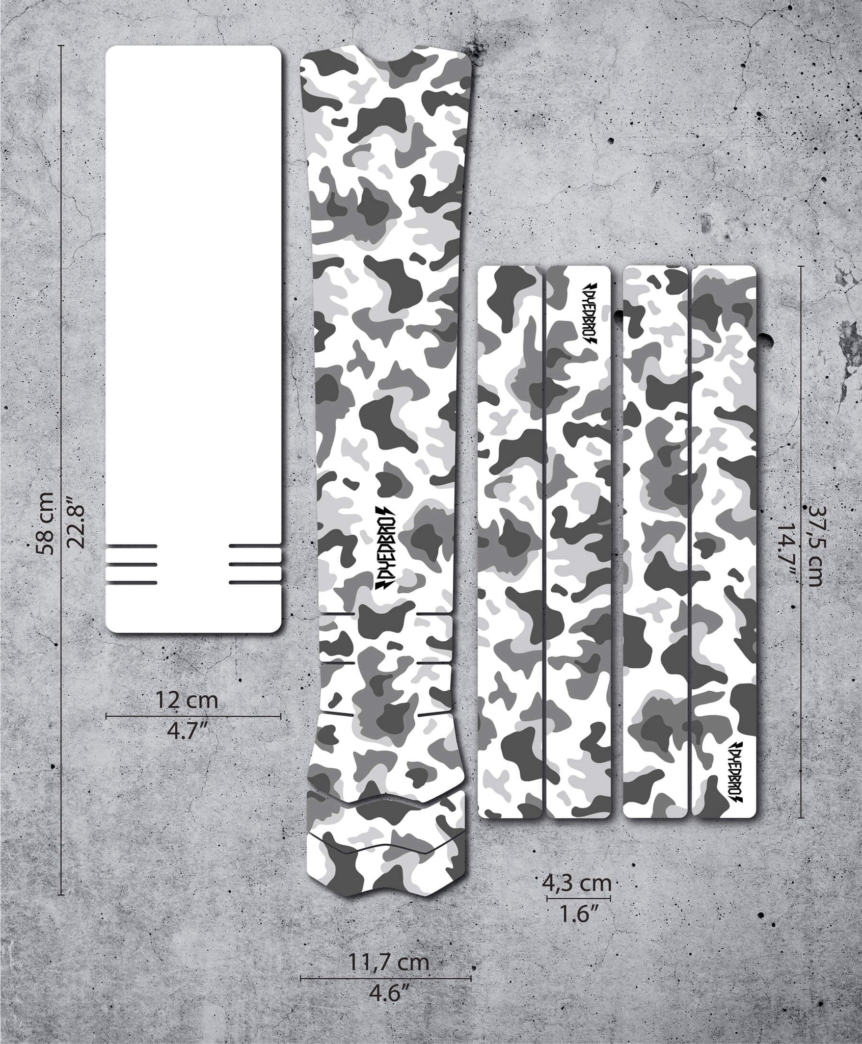 Dyedbro Protector Cuadro Bicicleta Pro Full E-Bike Camo - Rideshop