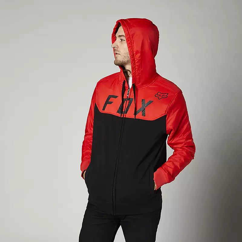 FOX Poleron Lifestyle Pivotal Rojo/Negro - Rideshop