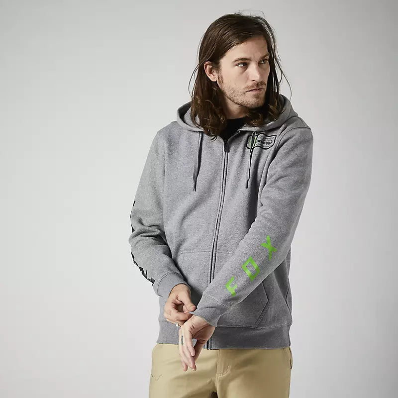 FOX Poleron Lifestyle Kawasaki Gris - Rideshop