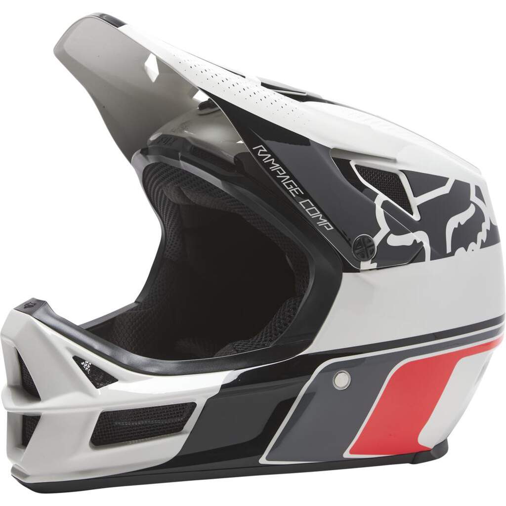 Casco Bicicleta Rampage Comp Drtsrfr Gris/Negro Fox Racing - Rideshop