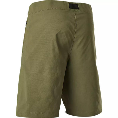 Fox Racing Short Bicicleta Niño Ranger con Forro Verde - Rideshop