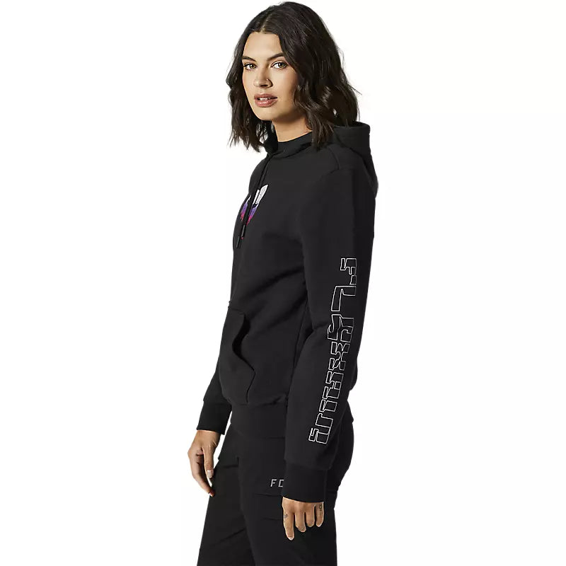 Poleron Lifestyle Mujer Skarz Negro Fox Racing - Rideshop