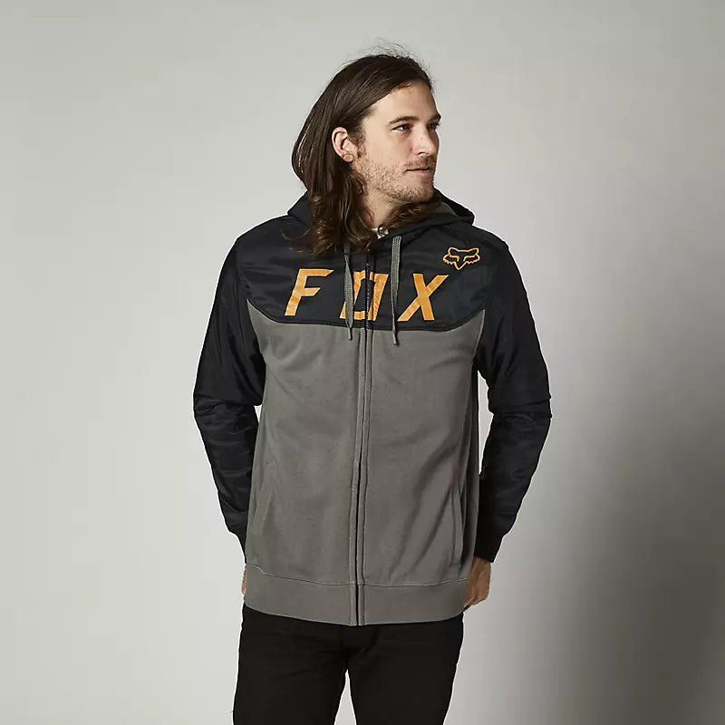 FOX Poleron Lifestyle Pivotal Negro/Gris - Rideshop