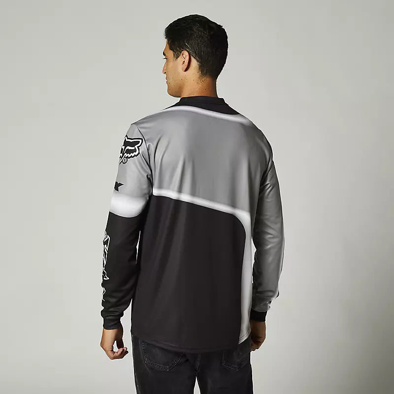 Polera Lifestyle Manga Larga Powerband Negro Fox Racing - Rideshop