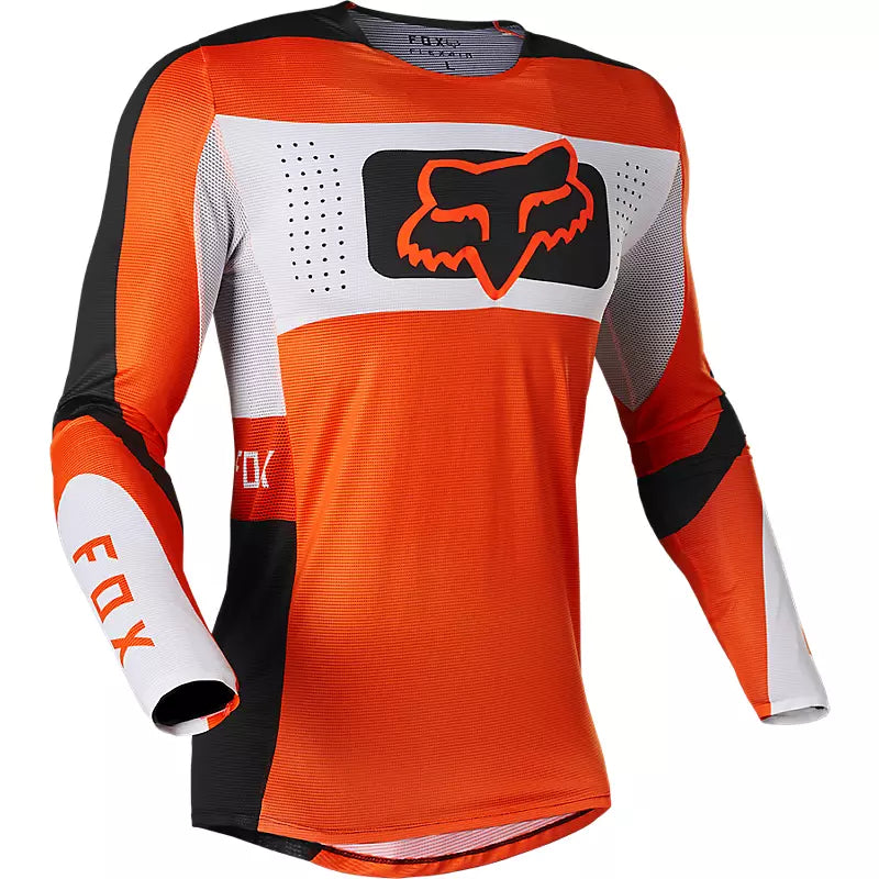 FOX Polera Moto Flexair Mirer Naranjo - Rideshop