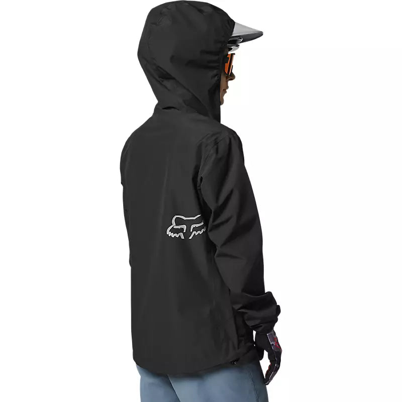 FOX Chaqueta Bicicleta Mujer Impermeable Ranger 2.5L Negro - Rideshop
