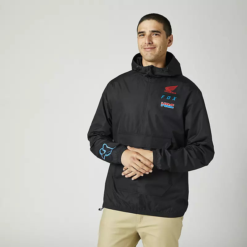 FOX Chaqueta Lifestyle Honda Anorak Negro - Rideshop