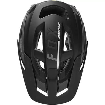 Casco Bicicleta Speedframe Pro Blocked Negro Fox Racing - Rideshop